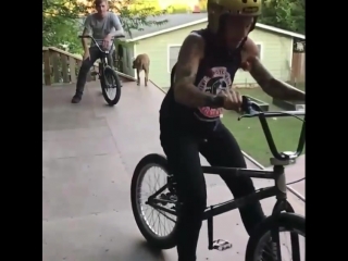bicycle trick