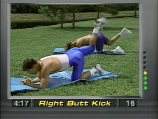 fitness. 8 minutes. butt exercises
