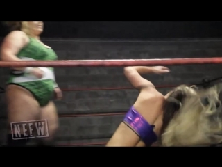 toni storm gets lowblow from behind big ass